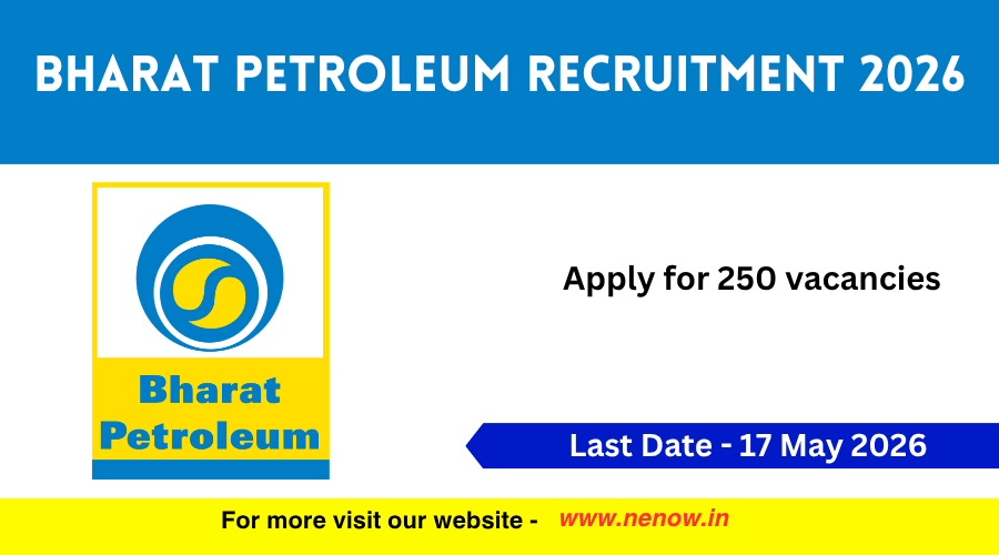 Bharat Petroleum opens applications for 250 vacancies in 2026