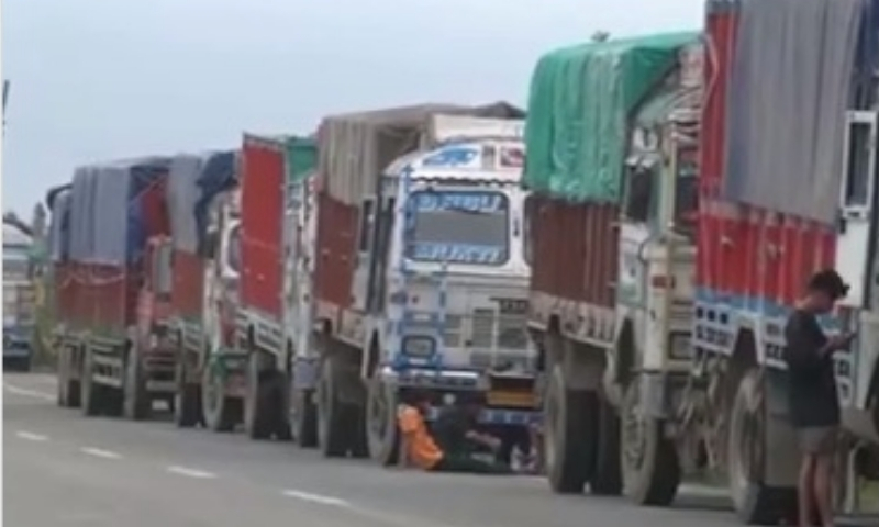 1,500 trucks stranded on Assam-Manipur border amid security concerns