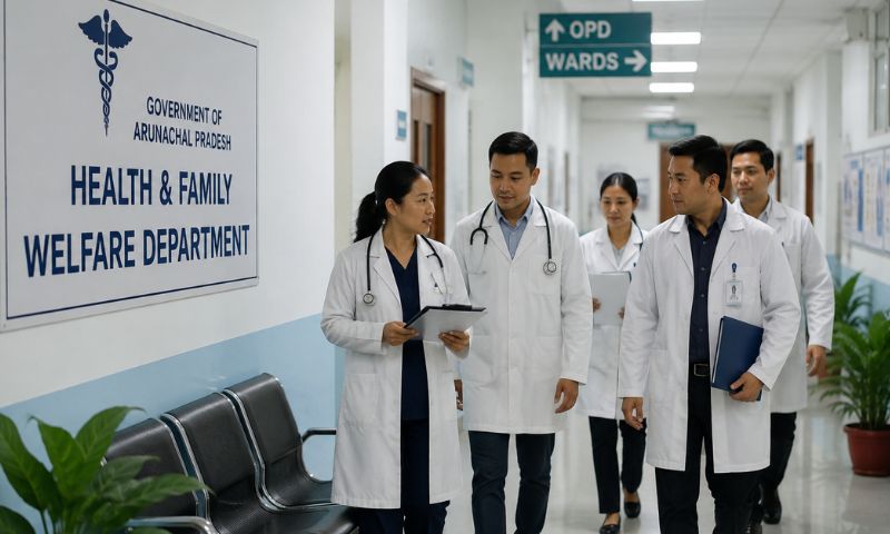 Arunachal Pradesh transfers nine specialist doctors in health department reshuffle