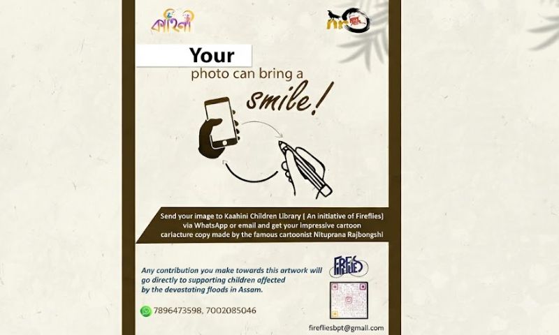 Assam cartoonist launches caricature campaign to aid flood-affected children