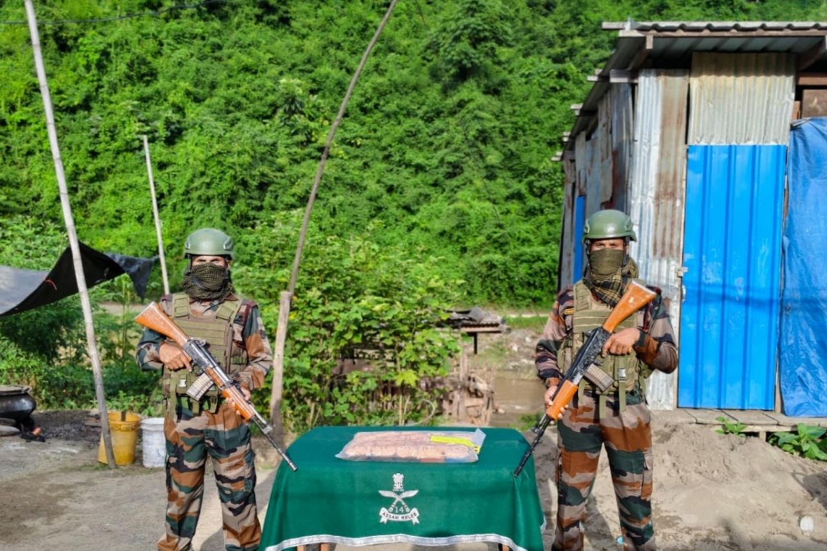 Assam Rifles seize heroin worth over Rs 1.87 crore near Mizoram-Myanmar border
