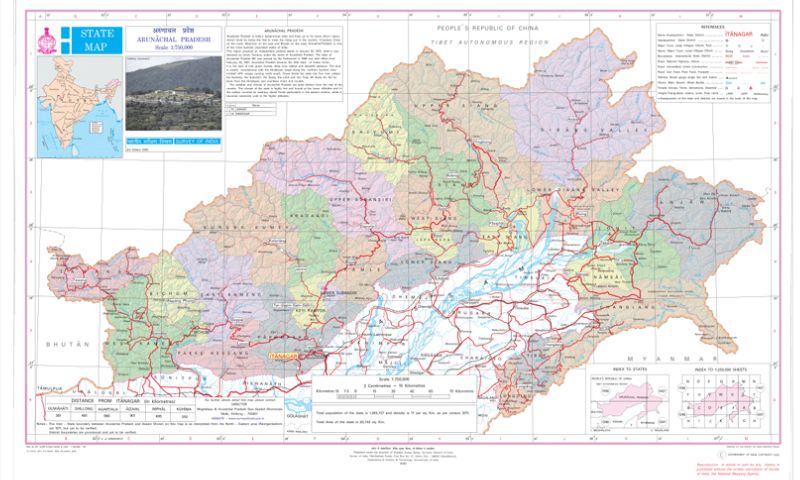 Centre adds 27 sites to official Arunachal Pradesh map
