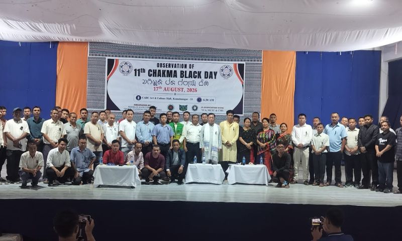 Chakma community in Mizoram marks Black Day reflecting on 1947 Chittagong Hill Tracts division