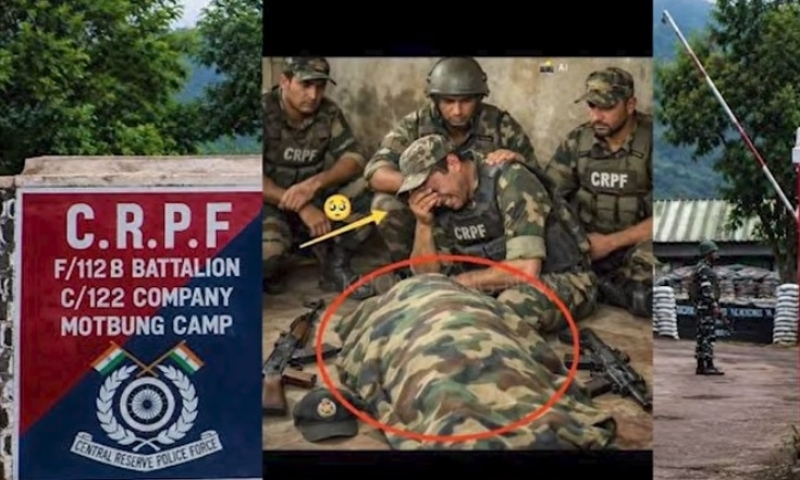 CRPF constable from Uttar Pradesh dies by suicide at Kangpokpi camp