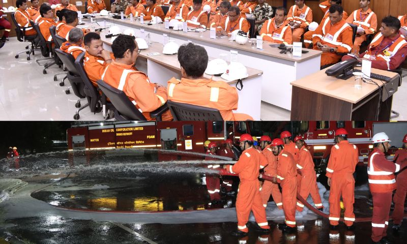 Digboi Refinery conducts late-night mock drill for major fire response