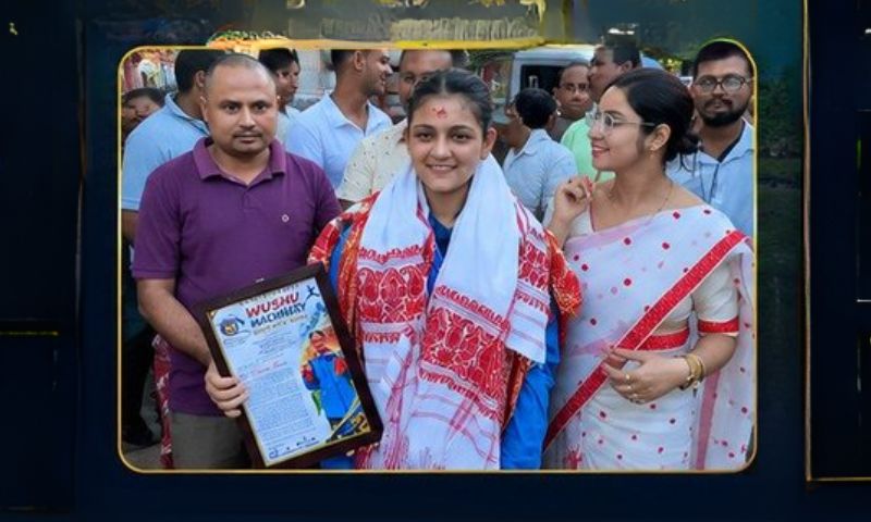 Diksha Tiwari wins three medals for India at Batumi Open Wushu Championship 2026