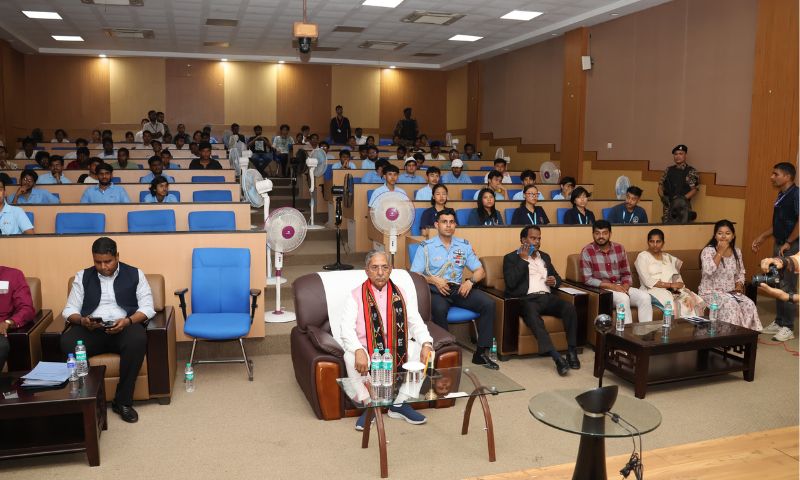 Governor Nand Kishore Yadav joins anti-drug campaign at NIT Nagaland urging youth leadership