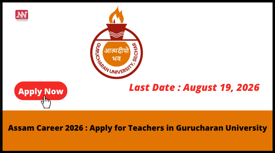 Gurucharan University invites applications for contractual teaching assistant posts in 2026