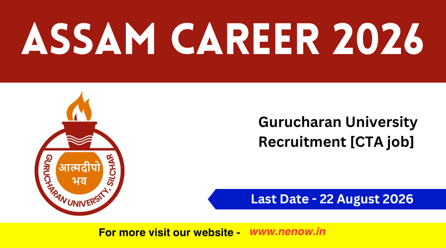 Gurucharan University invites applications for contractual teaching assistant roles in 2026