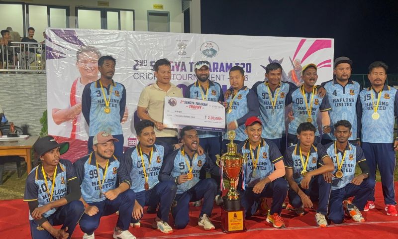 Haflong United wins second Sengya Tularam Trophy cricket tournament in Umrangso