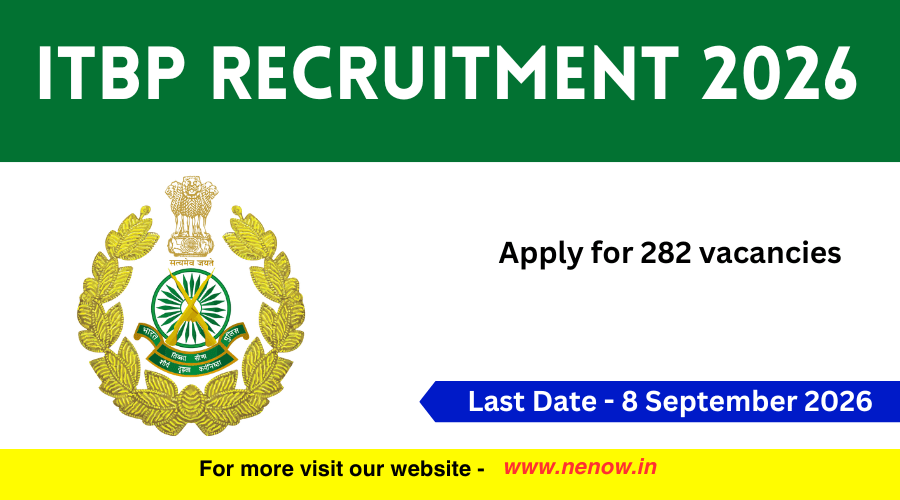 ITBP invites applications for 282 medical officer vacancies in 2026