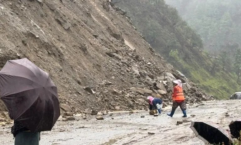 Landslides at five Kaliabor spots disrupt Assam highway traffic