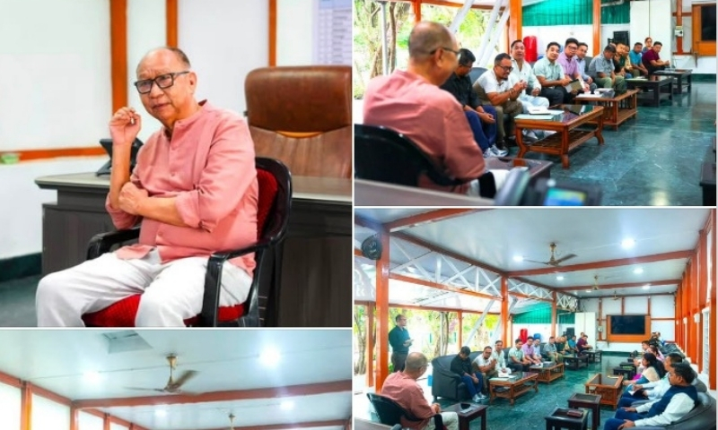 Manipur chief minister meets displaced families, promises rapid rehabilitation