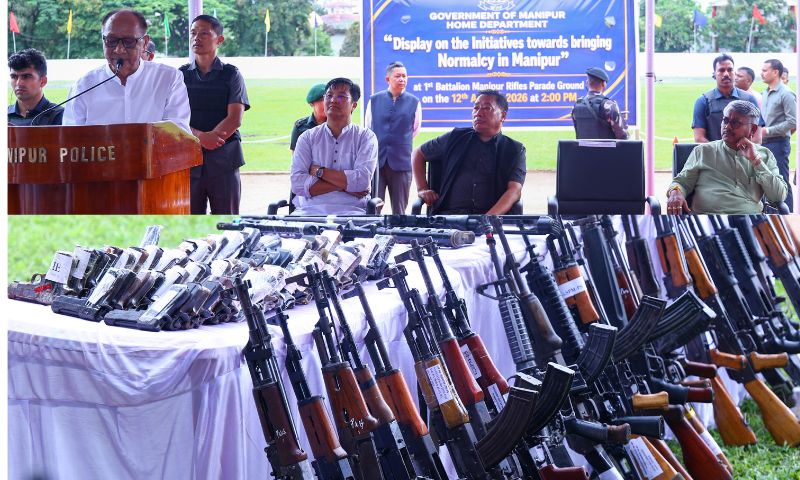 Manipur CM sets 15-day deadline for surrendering illegal weapons