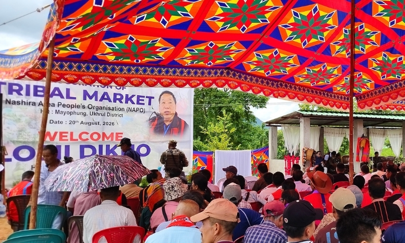 Manipur deputy chief minister inaugurates new tribal market in Ukhrul