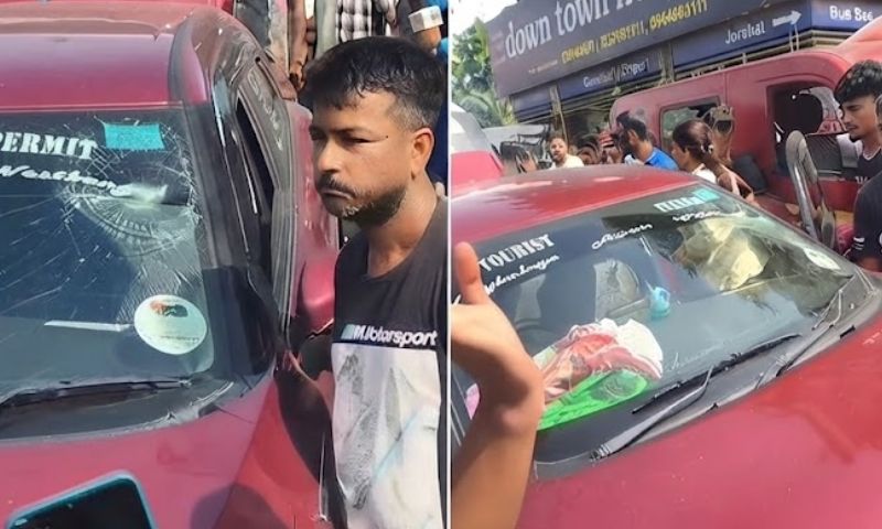 Meghalaya-registered vehicles stopped at Jorabat amid Assam-Meghalaya border tensions