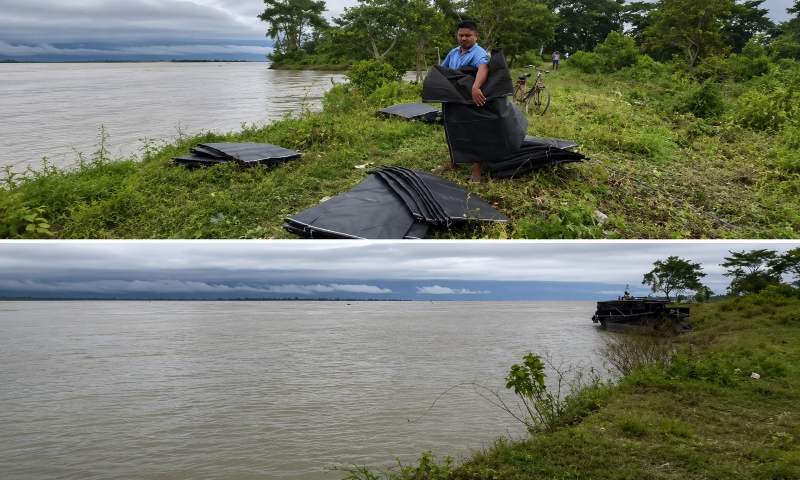 Severe erosion threatens historic Kahai Spur in Dibrugarh, Assam