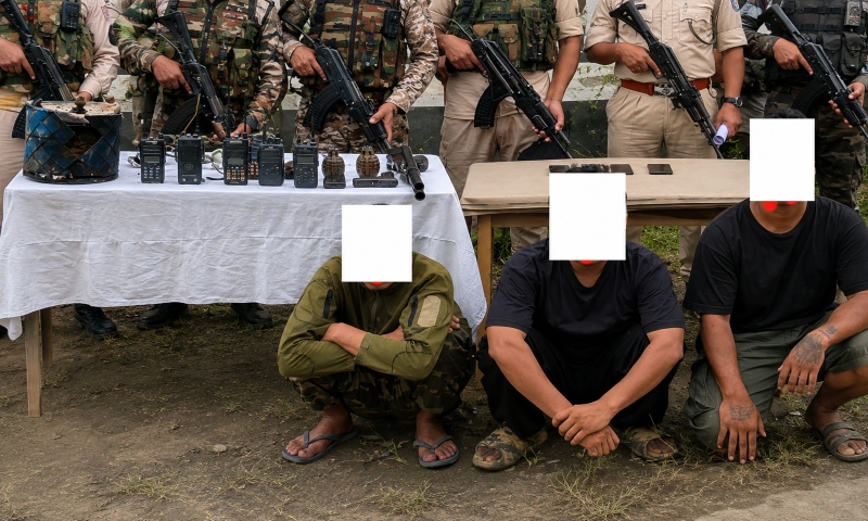 Six IEDs defused near Indo-Myanmar border in Manipur, three KCP-MFL cadres arrested