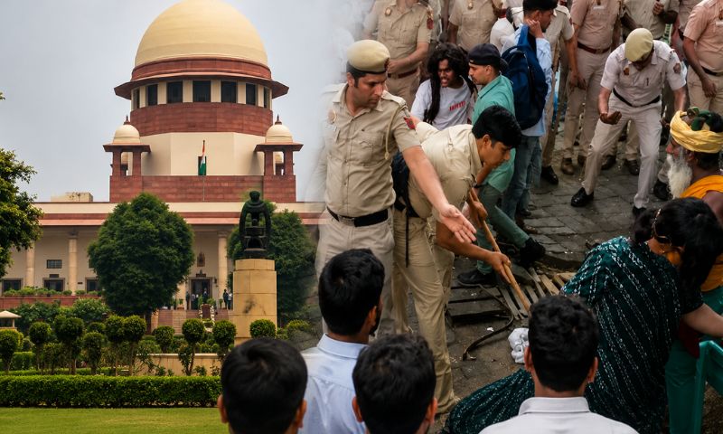 Supreme Court warns aggressive state response may escalate student protests