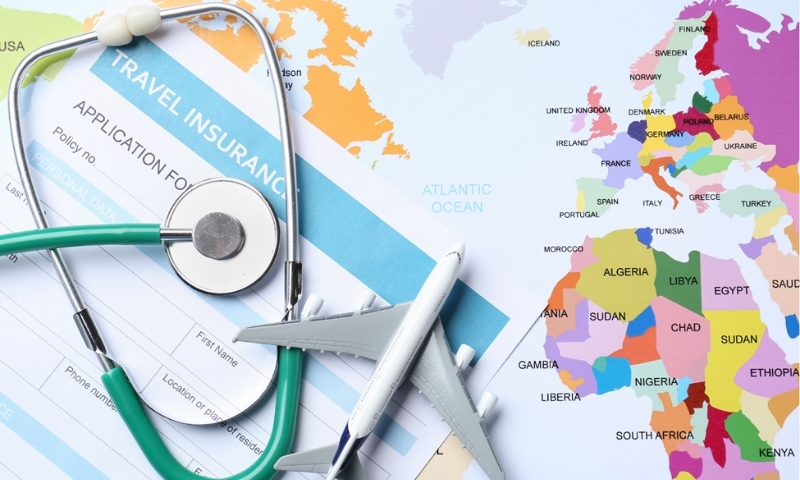 Travel medical insurance covers emergencies overseas during sudden illness or injury